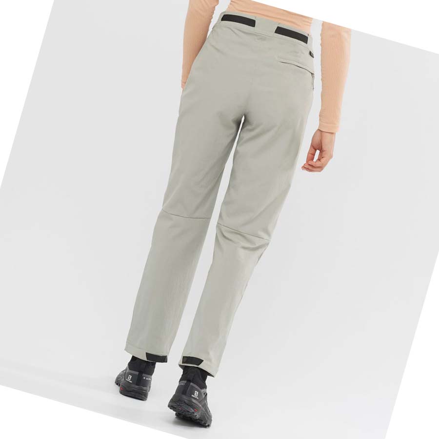 Pantalones Salomon OUTRACK Mujer Beige | MX 2390VRW